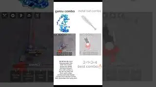 Tsb garou combo vs metal bat combo #tsbg #roblox #tsb #memes #thestrongestbattlegroundsupdate
