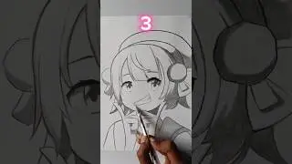 which one is correct for Ui Shigure 😧 #shorts #art #guess
