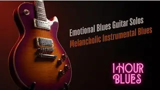 Slow & Emotional Blues Guitar Solos | Melancholic Instrumental Blues | 1 Hour #bluesguitar
