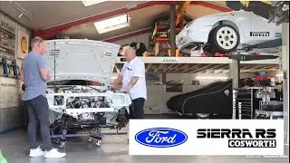 FIRE DAMAGED COSWORTH ENGINE IN!!! Also LHD to RHD CONVERSION