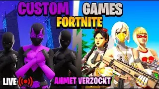 🏆 Custom Games🟢 Fortnite Live Deutsch 🔥Kasten Games #skincontest