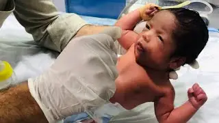 Feeding and Cleaning but Baby Vomiting 💔🍼 | Gentle NICU Care 👶🤍 #NICUBaby #BabyCare