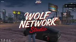 Free | FiveM QBCore HUD WITH VEHICLE MENU MOVING LOGO AND ANIMATIONS BY Wolf Network Studio