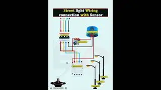 street light with photocell sensor connection diagram