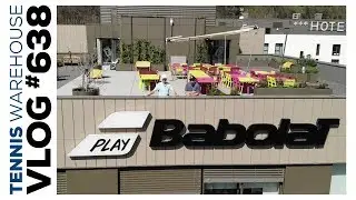 Exclusive BEHIND THE SCENES look at Babolat Tennis Headquarters in Lyon, France -- VLOG #638