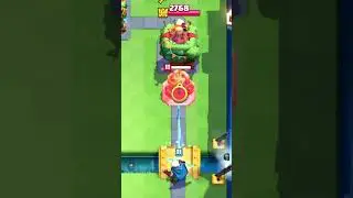 Как сделать 1 хп на башне? #клеш #клешрояль #clash #clashroyale