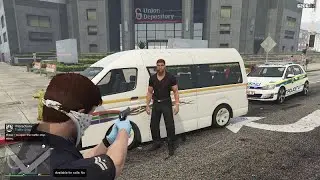 South African Police Patrol, Lockdown Day 1