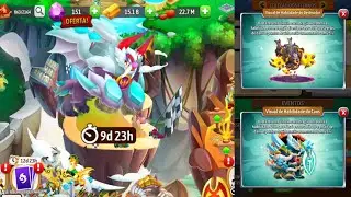 Dragon City - Corrida M&iacute;tica,Skins do Destruidor Eterno e o Corrompido Caos