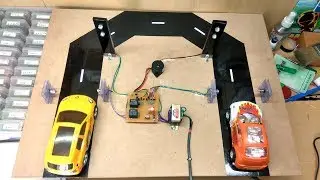 Vehicle Accident Prevention System ♦ Hairpin Bend Road Signal ♦ ECE MiniProject ♦ Working Model
