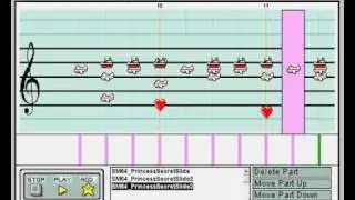 Mario Paint Composer - Princess Secret Slide (Super Mario 64)