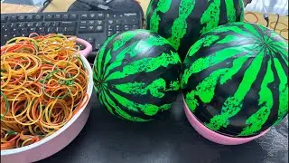 Bola semangka 🍉 sambil absen Minggu pagi yuk