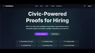 Vouchlancer x Civic Auth &mdash; One-Click Web3 Wallet, DIDs & Instant Skill-Pass VC