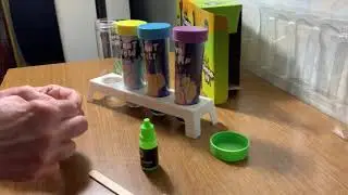 4 in 1 chemistry lab. Part 1 (gooey worms).