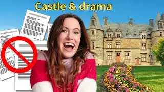 Exploring French castles, Ferry issues to Ireland