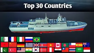 Top 30 Countries Frigate (Warship) Fleet Strength 2021