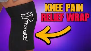 Knee Ice Pack Compression Sleeve | Flexible Recovery Wrap for Injuries