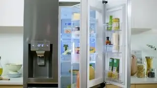 LG Side By Side Fridge - Door in Door