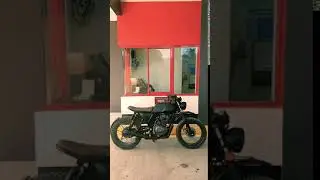 MODIFIED KEEWAY CAFE RACER 152