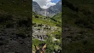 WATERFALL SHAR IN AT-BASHY HARYH ВОДОПАД ШАР АТ-БАШЫ НАРЫН 