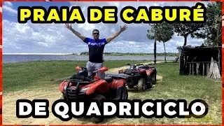 [AVENTURA] PASSEIO DE QUADRICICLO - CABUR&Eacute; NOS LEN&Ccedil;&Oacute;IS MARANHENSES. 🏍️🏍️🏍️