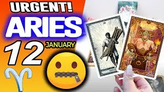 Aries ♈URGENT❗️DON&rsquo;T SAY ANYTHING TO ANYONE PLEASE🙏🏻🤐🤫 horoscope for today JANUARY 12 2026 ♈ #aries