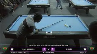 TEAM HORTONS (VILLAFEURTE/ CHENGKIT) vs TEAM NOYPI (YALONG/PEREZ) - SNOOK-D - TABLE 10 | EvoSports