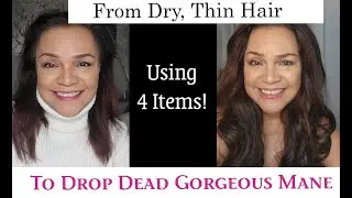 Elevate Your Hair From Dry to Hot and Gorgeous Using 4 Products!