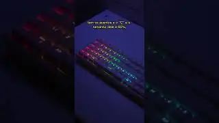 ⌨️&nbsp;Husky Gaming Hailstorm: Teclado Mec&acirc;nico RGB, 65% e ABNT2 ⋆*✧