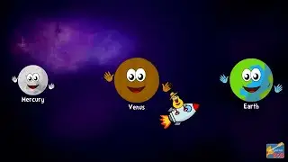 All 8 Planets travel in Orbit || planet song || sponsored by gamavision csupo effects