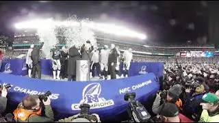 360 View Of George S. Halas Trophy Presentation