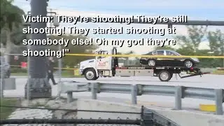 Women plead for help in 911 call from fatal Broward roadway shootings
