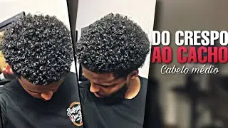 DO CRESPO AO CACHO CABELO MÉDIO