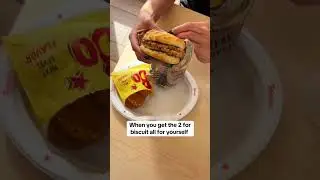 Biscuits and Bo-Rounds are our favorite #bojangles #food #foodie #breakfast #shorts
