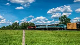 CP 8043 + CMQ 9020 + 9022 at Baxter, ON
