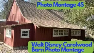 Walt Disney Carolwood Barn Photo Montage