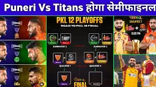 Pro kabaddi League 2025 Playoffs Match|| PKL 2025 Semfinal & Final Match Date &Timings || PKL 2025