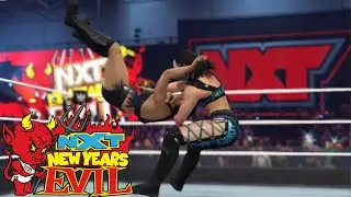 WWE 2K25 - Lyra Valkyria Vs Blair Davenport - NXT New Year's Evil 2024