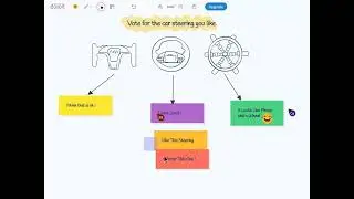Sticky Notes in real-time on Dojoit - The Fastest Online Whiteboard!
