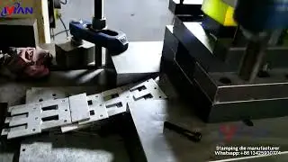 Door hinge cutting die ,Sheet Metal Stamping Dies,hinge stamping start trial production
