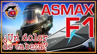 INTERCOMUNICADORES ASMAX F1 - &iquest;Un dolor de cabeza?_MotoSapiensVLOG