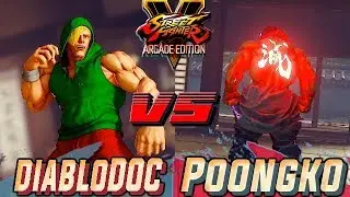 SFV AE 💥 diabloDOC (Ed) VS PoongKo (Kage) Street Fighter V Season 4