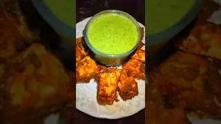 INSTANT Airfryer PANEER MASALA TIKKA Recipe l Simple & Tasty Paneer Tikka #shortsfeed #shorts #Snack