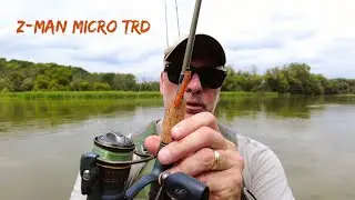 Canoe Fishing a Small Creek for Panfish With the Z-Man Micro TRD