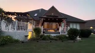 19312 River Valley Drive Deck, Gazebo, Fire Table, Fountain, TV