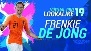 FIFA 19 | VIRTUAL PRO LOOKALIKE | FRENKIE DE JONG