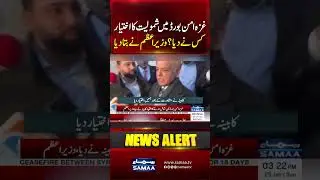 Who Gave the Authority to Join Gaza Peace Board? PM Shehbaz Reveals | Samaa TV