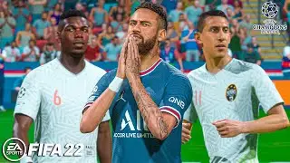 FIFA 22 | PSG vs Juventus | UEFA Champions League 22/23 Full Match PS5 Next Gen | 4K Gameplay