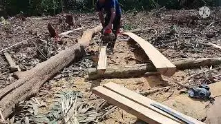 How to avoid bending a small ulin wood beam