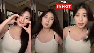 LIVE HOT ONIC LIZZIE! Tanktop Putih Bikin Body Goals Menonjol! 🔥 Auto Gagal Fokus!
