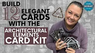 Need masculine cards? This workshop is the ticket! | Architectural Elements Card Workshop